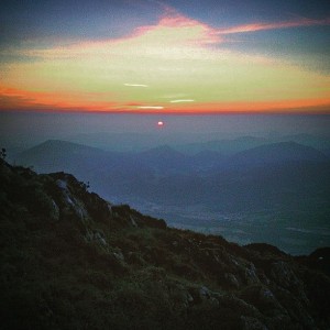 The reward for the insanity of night hiking